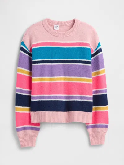 Gap Factory Kids Relaxed Intarsia Sweater In Multi