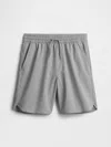 Gap Factory Kids Relaxed Pull-on Performance Shorts In Gray