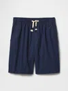 Gap Factory Kids Relaxed Pull-on Shorts In Blue