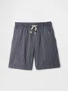 Gap Factory Kids Relaxed Pull-on Shorts In Blue