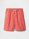 Gap Factory Kids Relaxed Pull-on Shorts In Pink