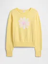 Gap Factory Kids Relaxed Roll-neck Sweater In Yellow