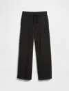 Gap Factory Kids Pull-on Wide-leg Sweatpant Jeans In Black