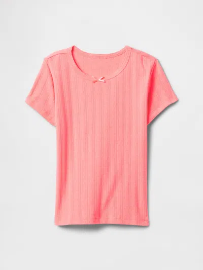 Gap Factory Kids Ribbed T-shirt In Multi