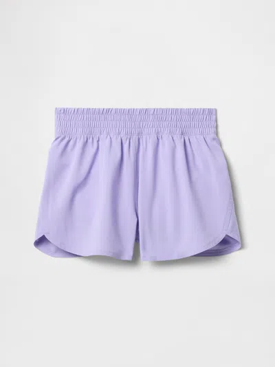 Gap Factory Kids Runaround Pull-on Shorts In Purple