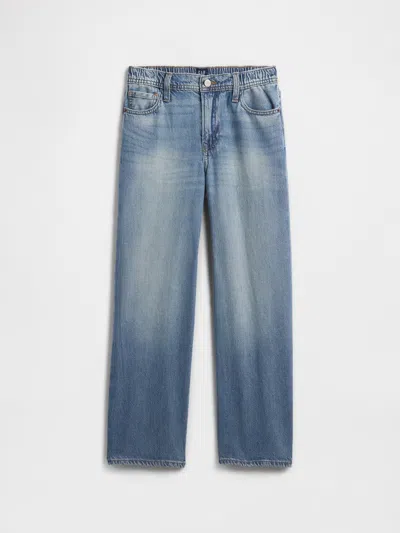 Gap Factory Kids Soft Baggy Jeans In Blue