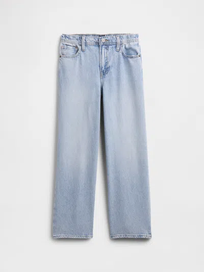 Gap Factory Kids Soft Baggy Jeans In Brown