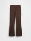 Gap Factory Kids Stretch Jersey Flare Leggings In Brown