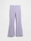 Gap Factory Kids Stretch Jersey Flare Leggings In Purple