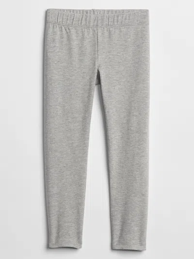 Gap Factory Kids Stretch Jersey Leggings In Gray