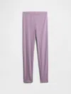 Gap Factory Kids Stretch Jersey Leggings In Purple