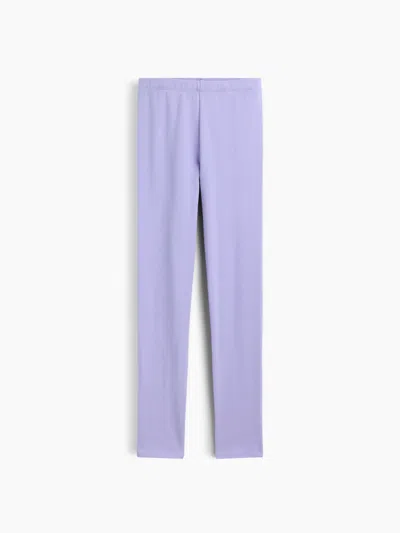 Gap Factory Kids Stretch Jersey Leggings In Purple