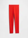 Gap Factory Kids Stretch Jersey Leggings In Red