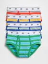 Gap Factory Kids Stripe Briefs (4-pack) In Multi