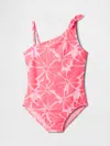 Gap Factory Kids Swim Knot-tie One-piece In Pink