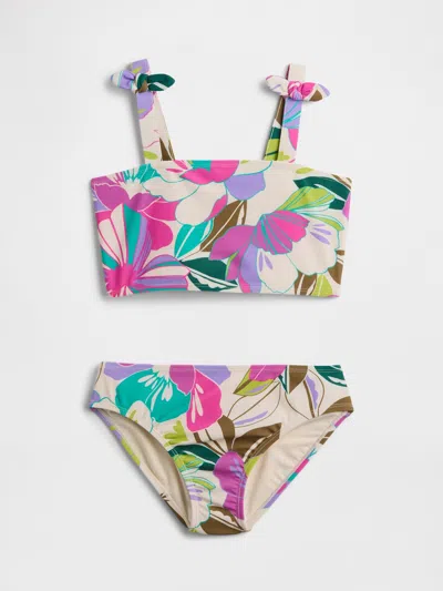 Gap Factory Kids Swim Print Two-piece In Multi
