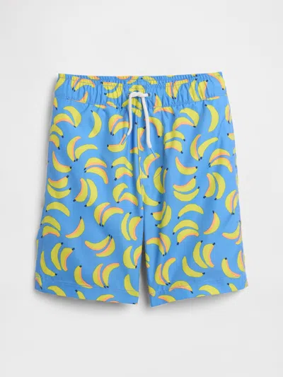 Gap Factory Kids Swim Trunks In Blue