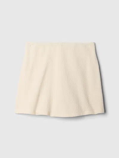 Gap Factory Kids Tweed Skort In Neutral