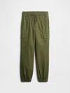 Gap Factory Kids Twill Cargo Joggers In Green