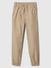 Gap Factory Kids Twill Joggers In Neutral
