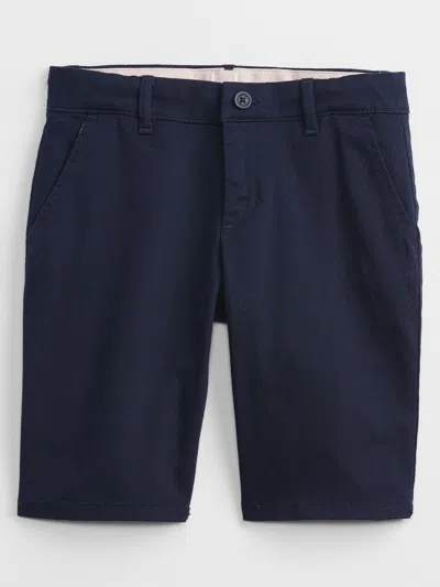 Gap Factory Kids Uniform Bermuda Shorts In Blue