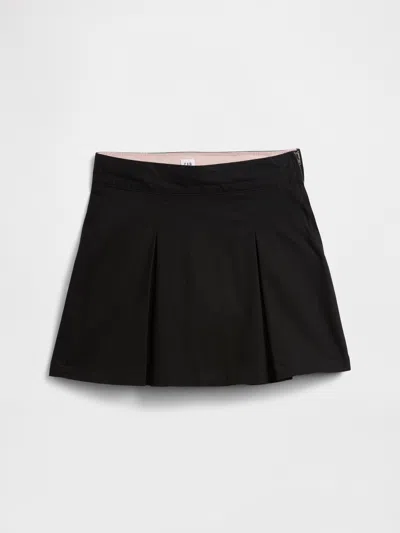 Gap Factory Kids Uniform Skort In Black