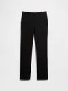 Gap Factory Kids Uniform Slim Chino Pants In Black