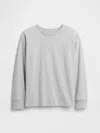 Gap Factory Kids Vintage Soft Crewneck T-shirt In Gray