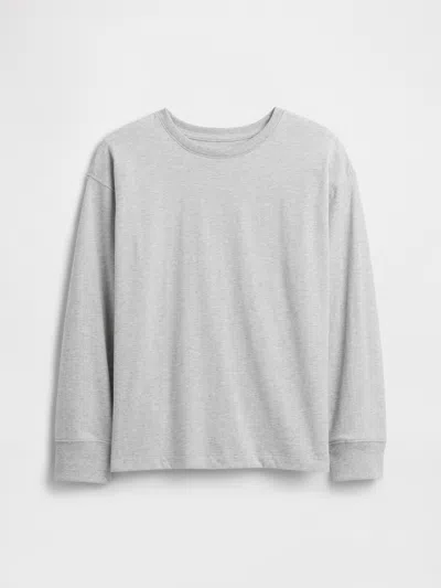 Gap Factory Kids Vintage Soft Crewneck T-shirt In Gray