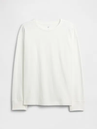 Gap Factory Kids Vintage Soft Crewneck T-shirt In White