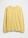 Gap Factory Kids Vintage Soft Crewneck T-shirt In Yellow
