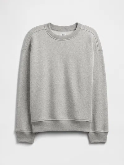 Gap Factory Kids Vintage Soft Relaxed Crewneck Sweatshirt In Gray