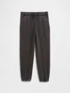 Gap Factory Kids Vintage Soft Relaxed Pull-on Joggers In Black