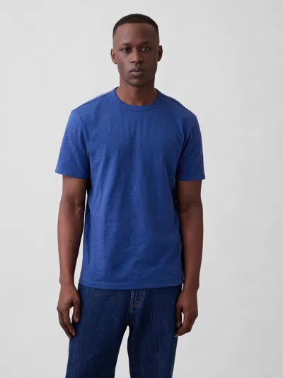 Gap Factory Lived-in Crewneck T-shirt In Blue
