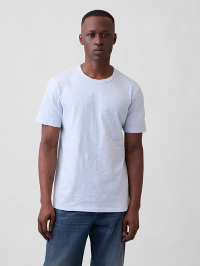 Gap Factory Lived-in Crewneck T-shirt In Blue