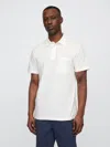 Gap Factory Lived-in Polo Shirt Shirt In White