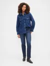 Gap Factory Low Rise '90s Original Straight Jeans In Blue