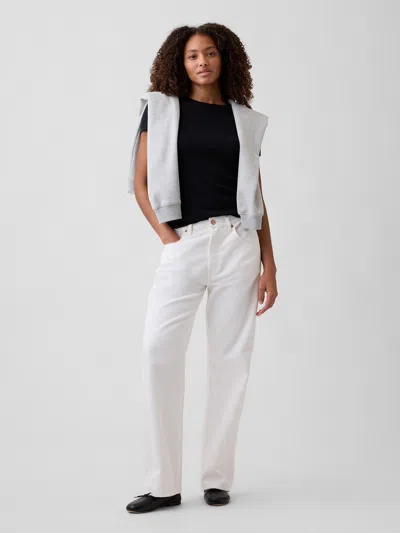 Gap Factory Low Slung Relaxed Straight Jeans