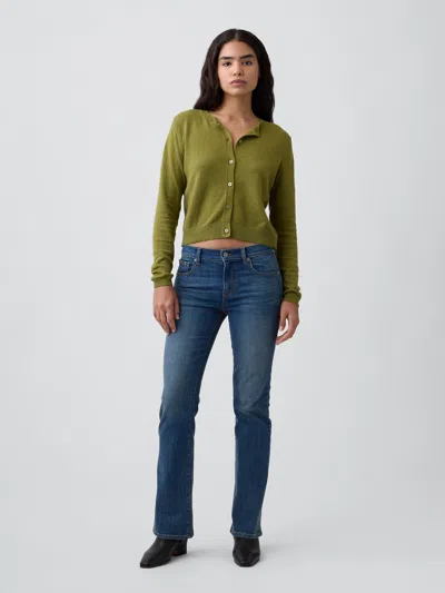 Gap Factory Mid Rise Boot Jeans In Medium Indigo