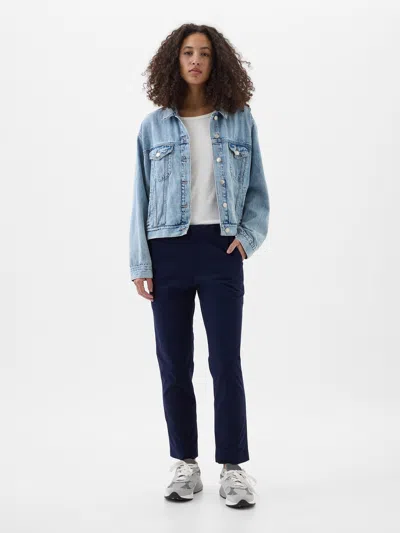 Gap Factory Mid Rise Downtown Khakis In Multi