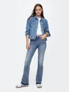 Gap Factory Mid Rise Universal Baby Boot Jeans In Blue