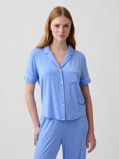 Gap Factory Modal Pj Shirt In Blue