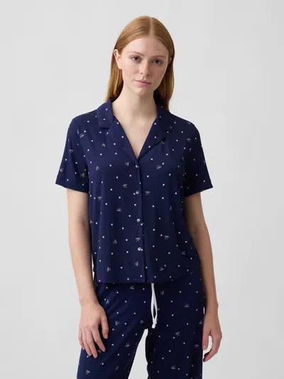 Gap Factory Modal Pj Shirt In Bow