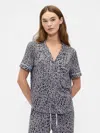 Gap Factory Modal Pj Shirt In Gray