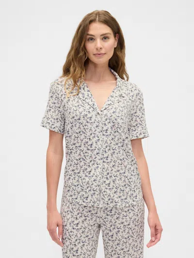 Gap Factory Modal Pj Shirt In Gray