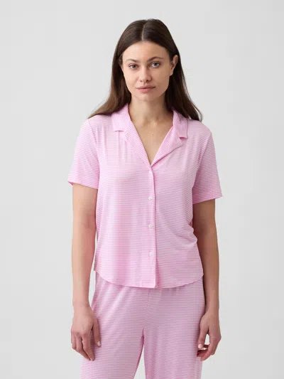 Gap Factory Modal Pj Shirt In Pink