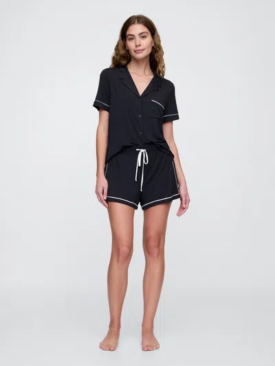 Gap Factory Modal Pj Shorts In Black