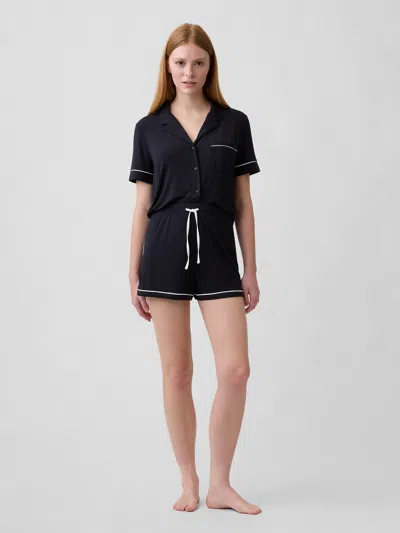 Gap Factory Modal Pj Shorts In Black