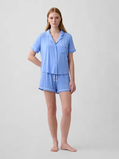 Gap Factory Modal Pj Shorts In Blue