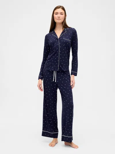 Gap Factory Modal Wide-leg Pj Pants In Blue